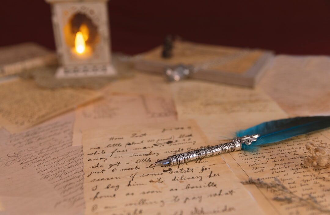 old letters and documents